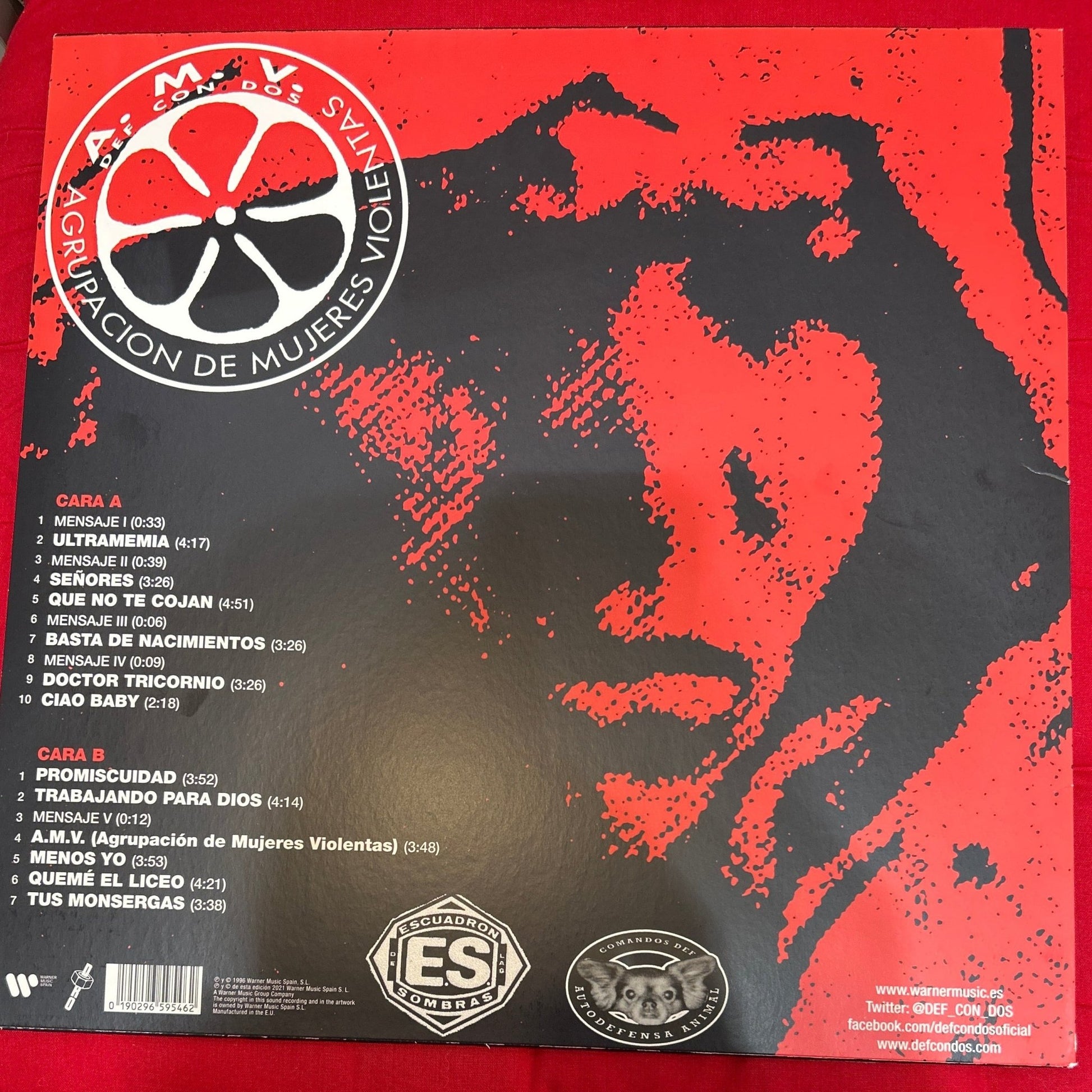 LP Def Con Dos ‎– Ultramemia 2ª Mano - DISCOS NAKASHA