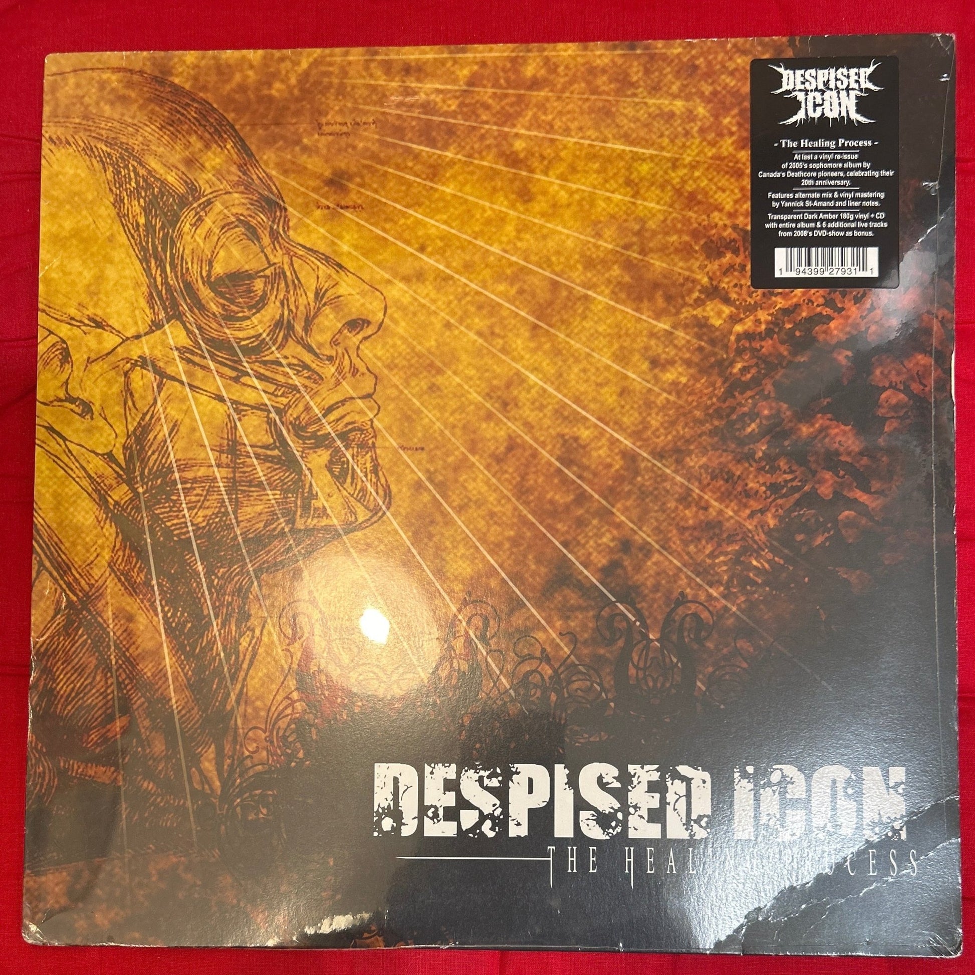 LP Despised Icon ‎– The Healing Process Nuevo precintado - DISCOS NAKASHA