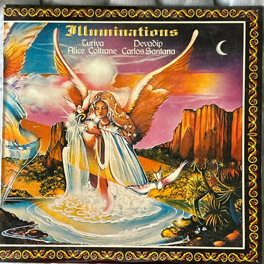 LP Devadip Carlos Santana & Turiya Alice Coltrane ‎– Illuminations 2ª Mano - DISCOS NAKASHA