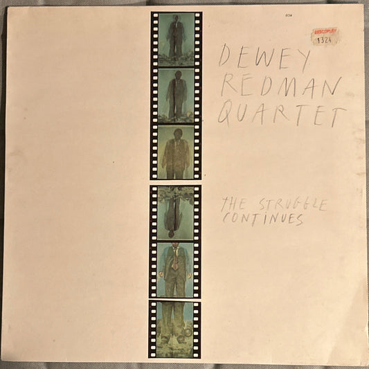 LP Dewey Redman Quartet ‎– The Struggle Continues 2ª Mano - DISCOS NAKASHA