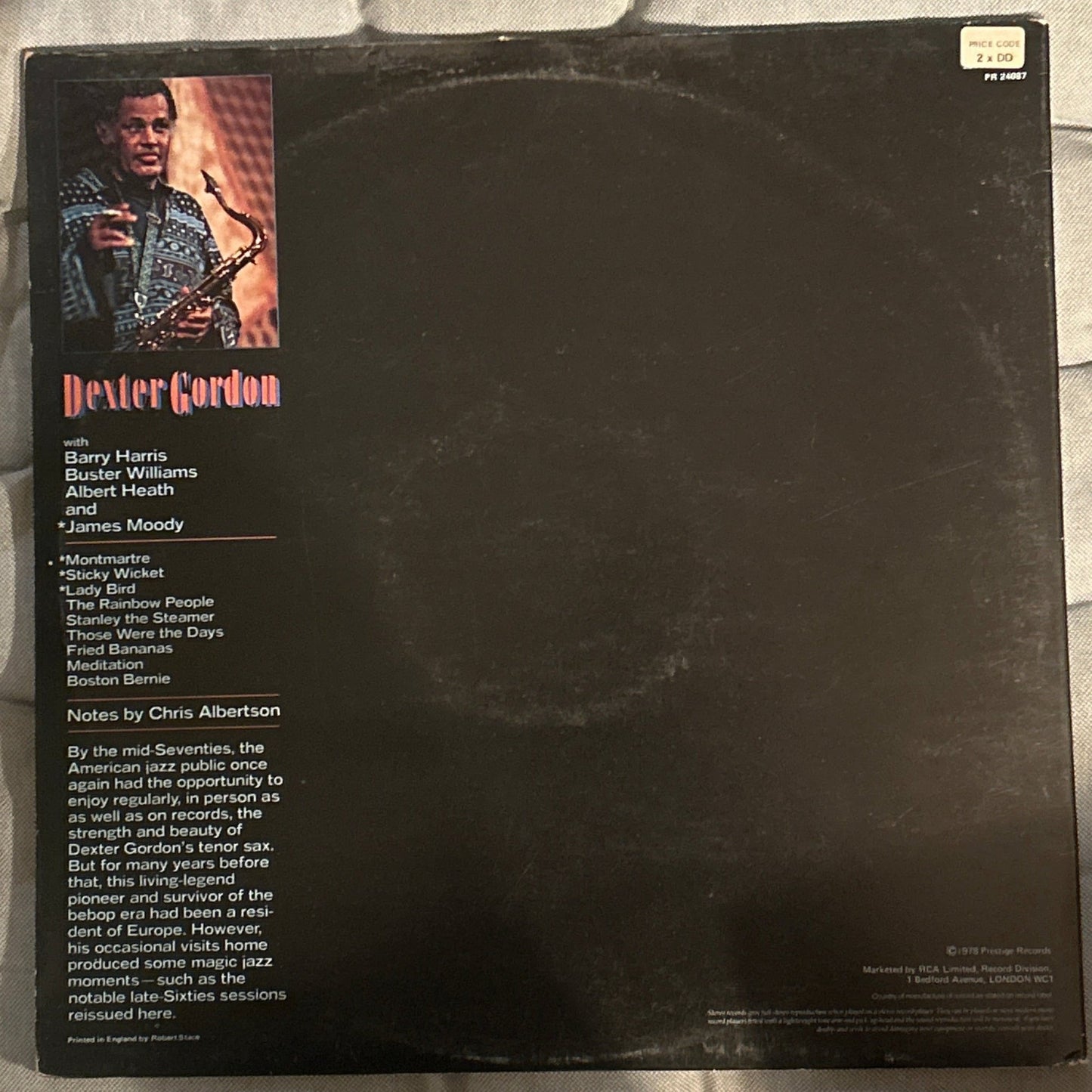 LP Dexter Gordon – Power! 2ª Mano - DISCOS NAKASHA