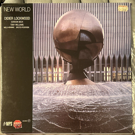 LP Didier Lockwood, Gordon Beck, Tony Williams, Niels-Henning Ørsted Pedersen ‎– New World 2ª Mano - DISCOS NAKASHA