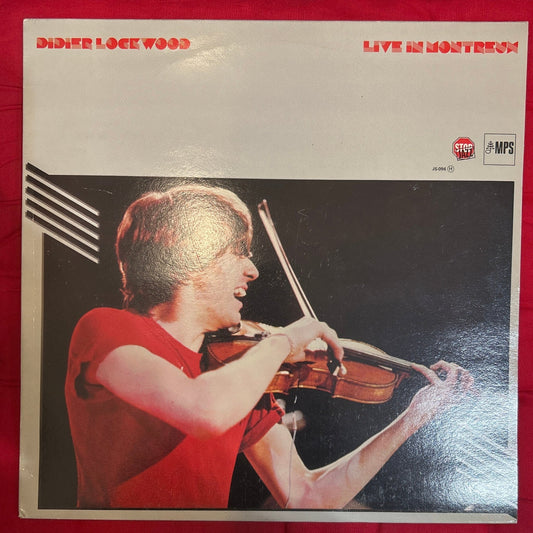 LP Didier Lockwood ‎– Live In Montreux 2ª Mano - DISCOS NAKASHA