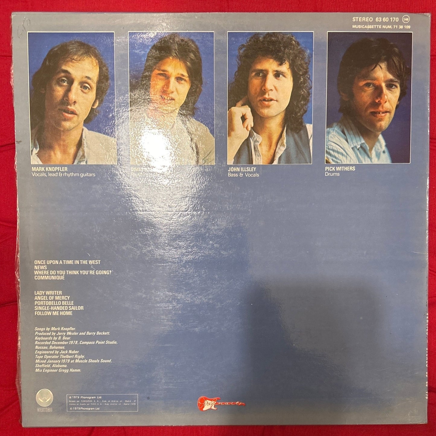 LP Dire Straits ‎– Communiqué 2ª mano - DISCOS NAKASHA