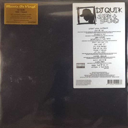 LP DJ Quik – Safe + Sound Nuevo precintado - DISCOS NAKASHA