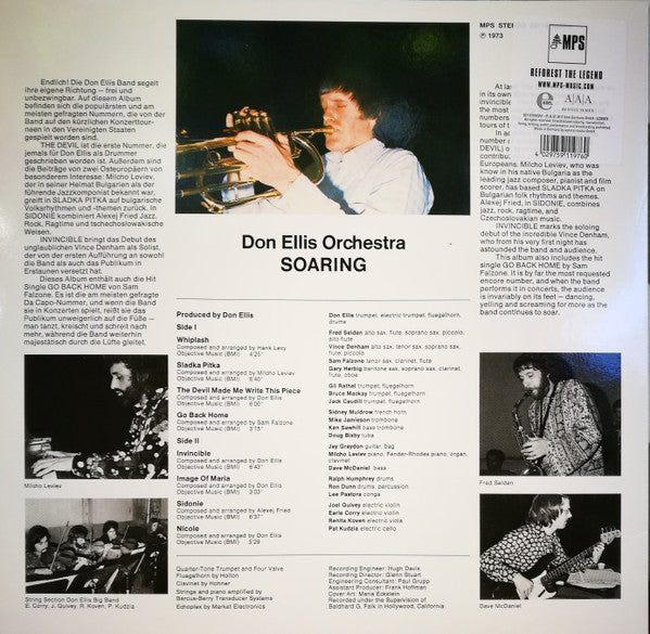 LP Don Ellis ‎– Soaring Nuevo precintado - DISCOS NAKASHA