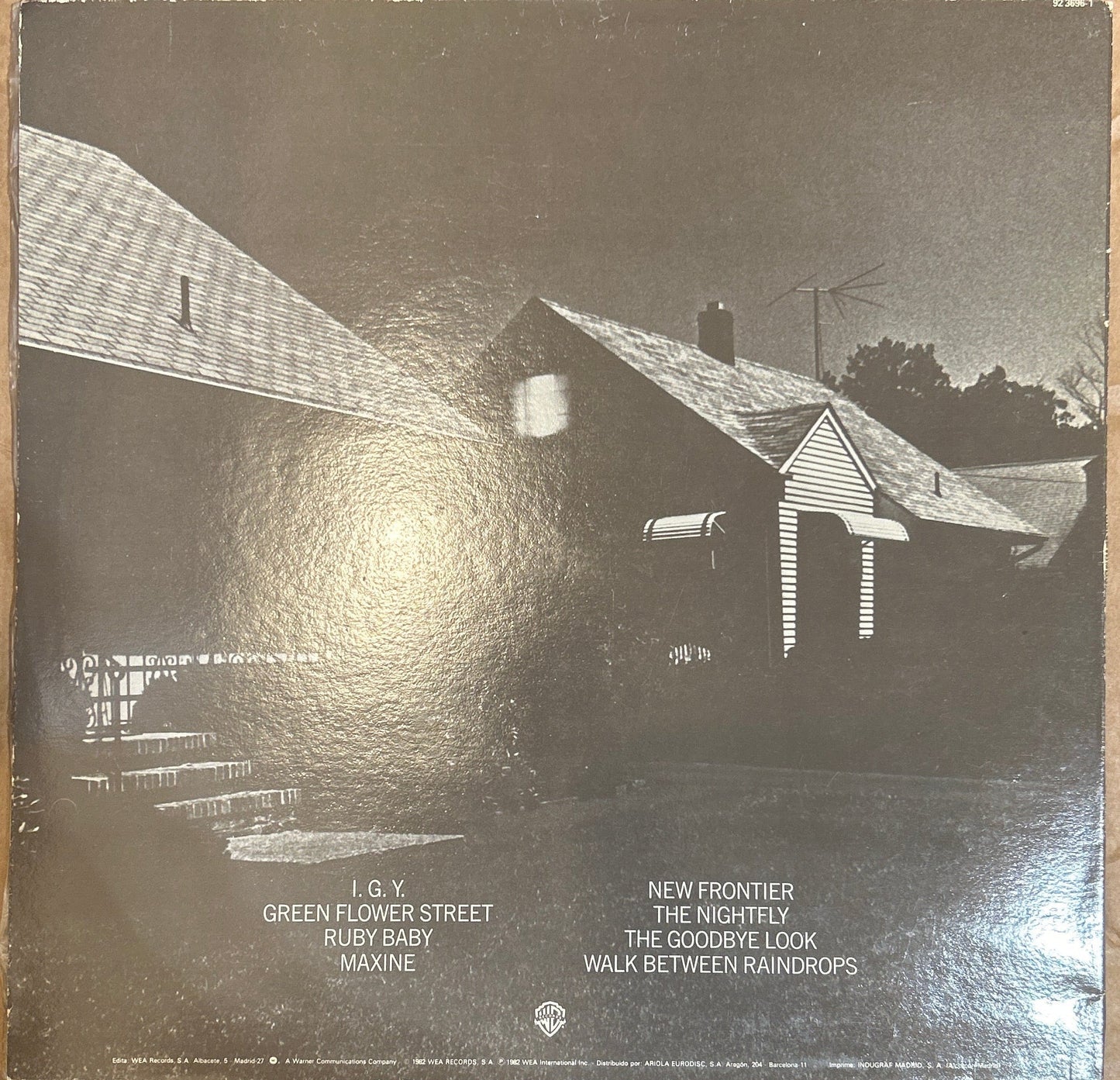 LP Donald Fagen ‎– The Nightfly 2ª Mano - DISCOS NAKASHA