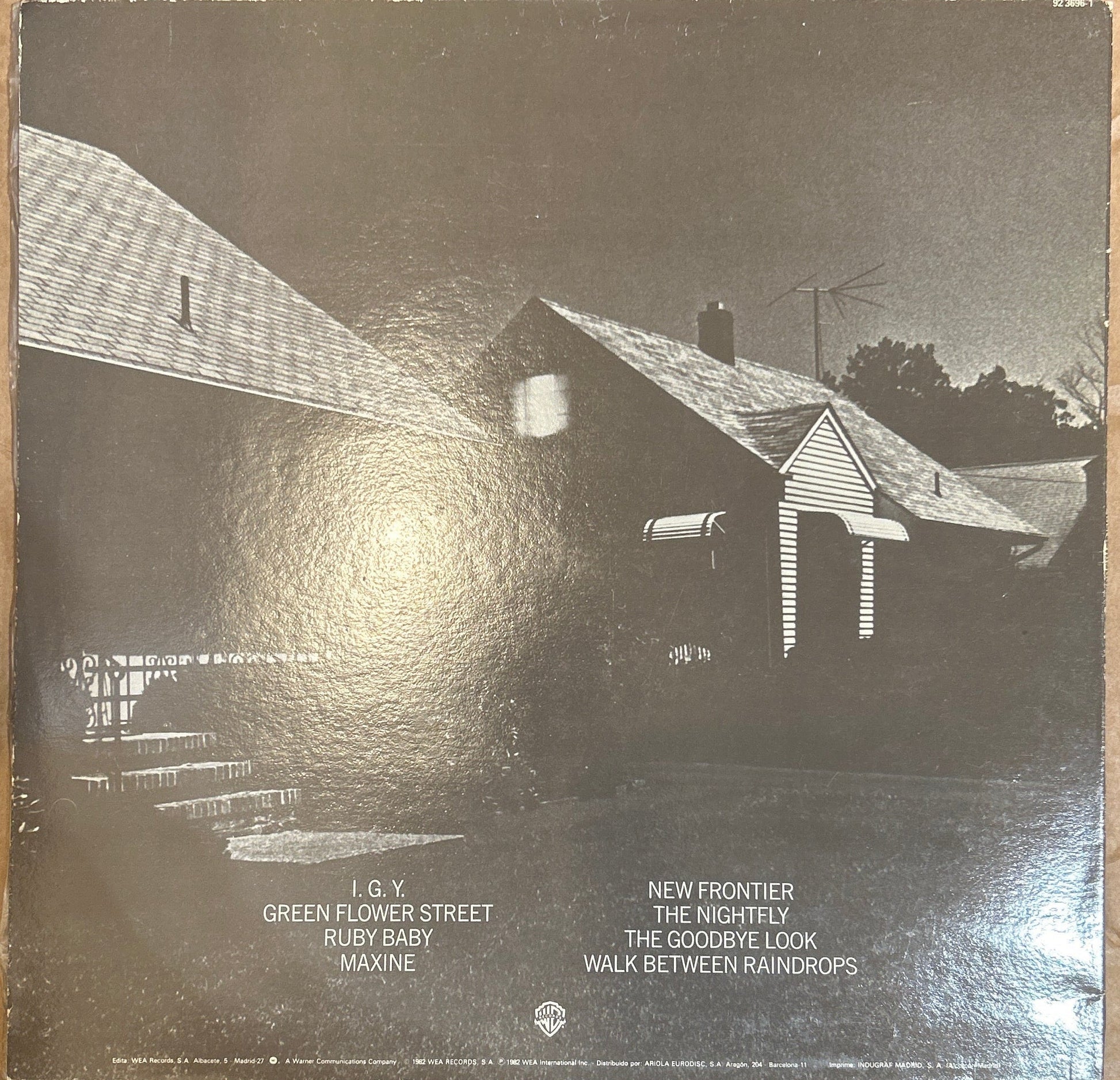 LP Donald Fagen ‎– The Nightfly 2ª Mano - DISCOS NAKASHA