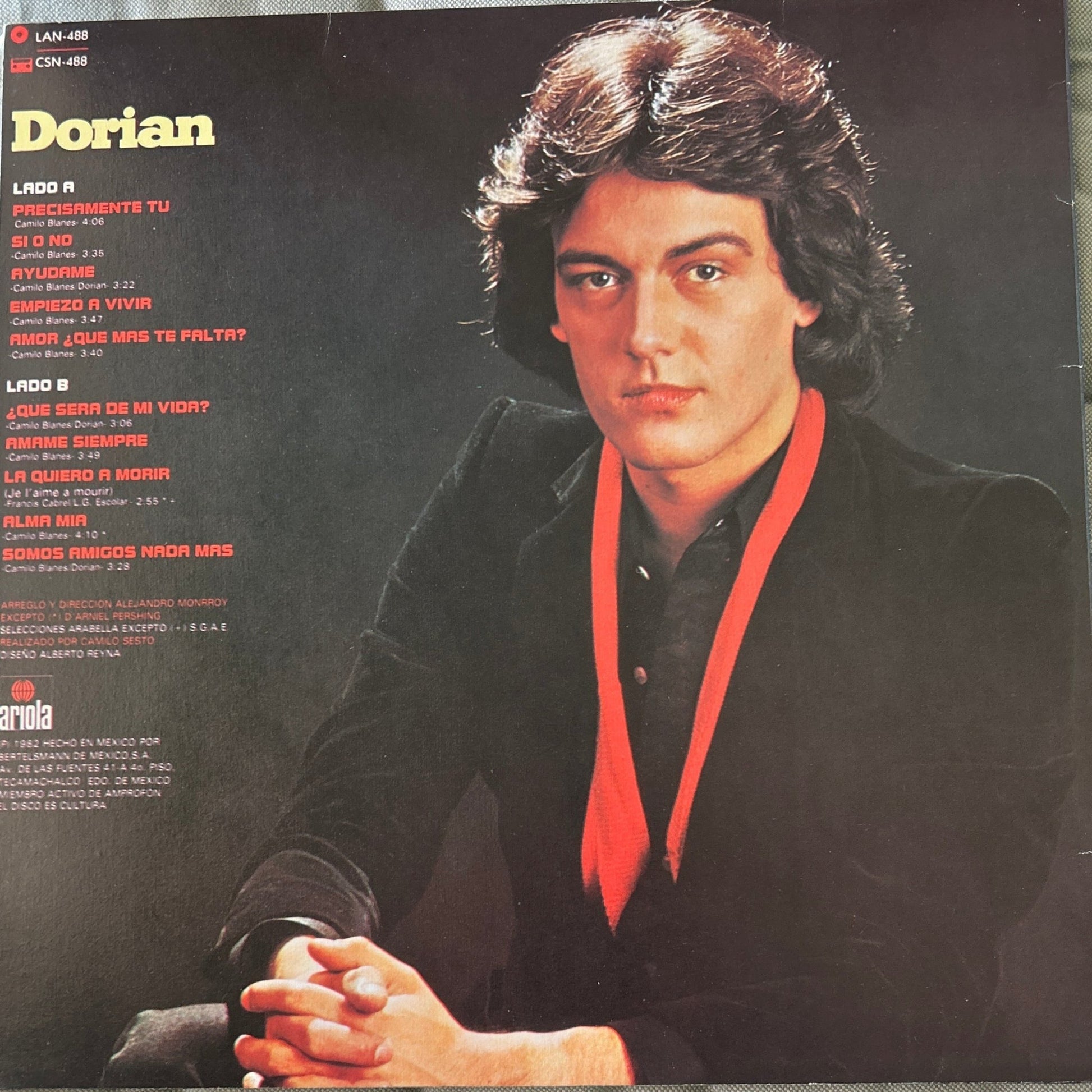 LP Dorian – Dorian 2ª Mano - DISCOS NAKASHA