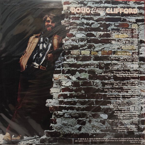 LP Doug Clifford ‎– Doug "Cosmo" Clifford Nuevo precintado - DISCOS NAKASHA