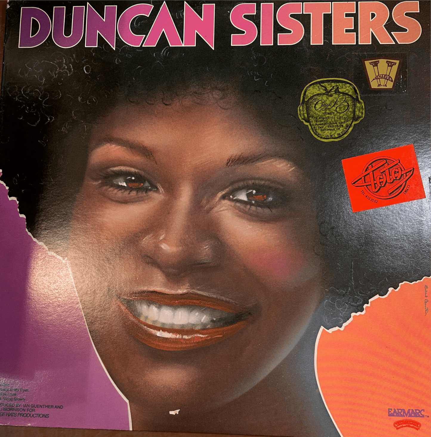 LP Duncan Sisters ‎– The Duncan Sisters 2ª Mano - DISCOS NAKASHA