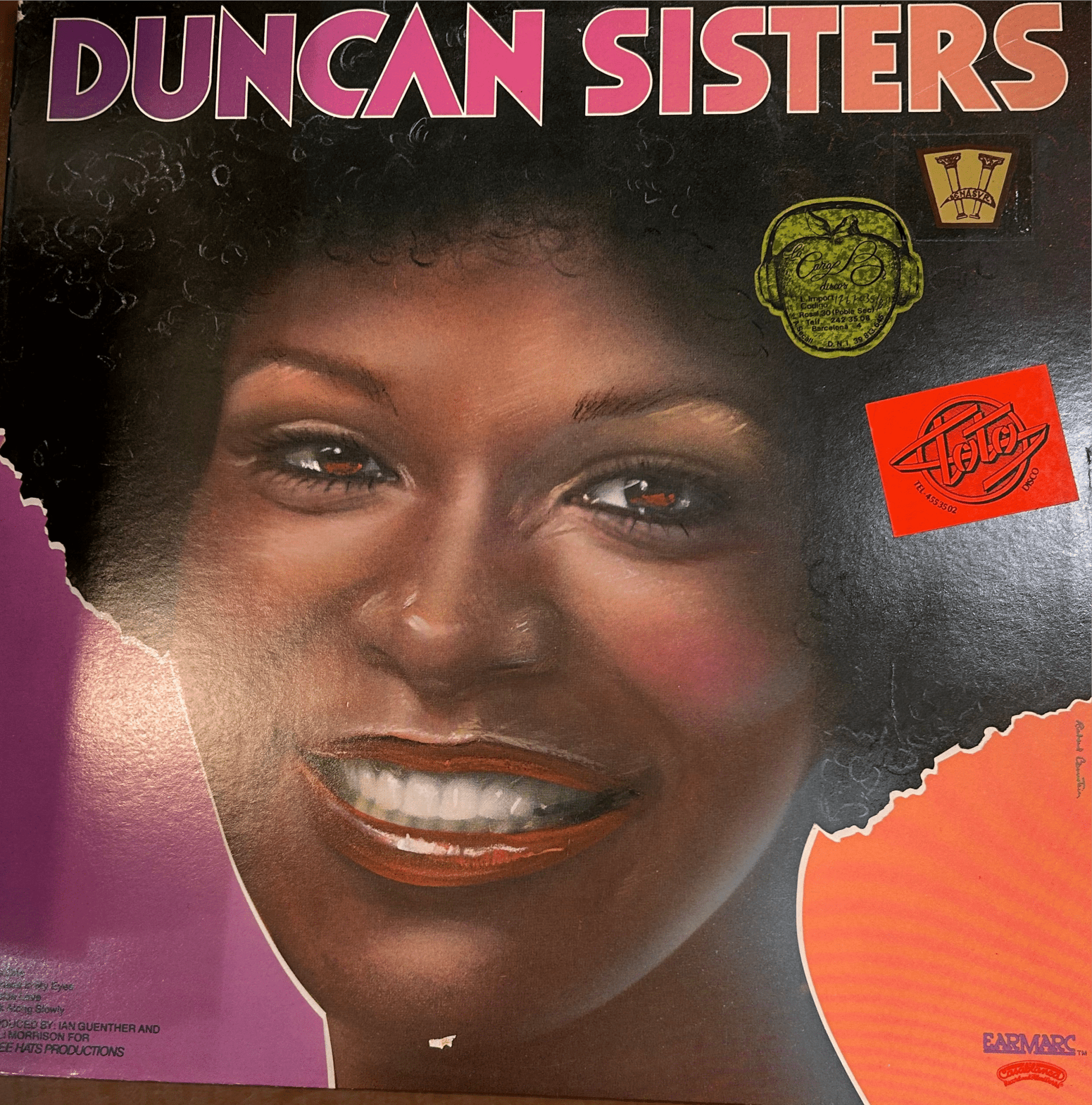 LP Duncan Sisters ‎– The Duncan Sisters 2ª Mano - DISCOS NAKASHA