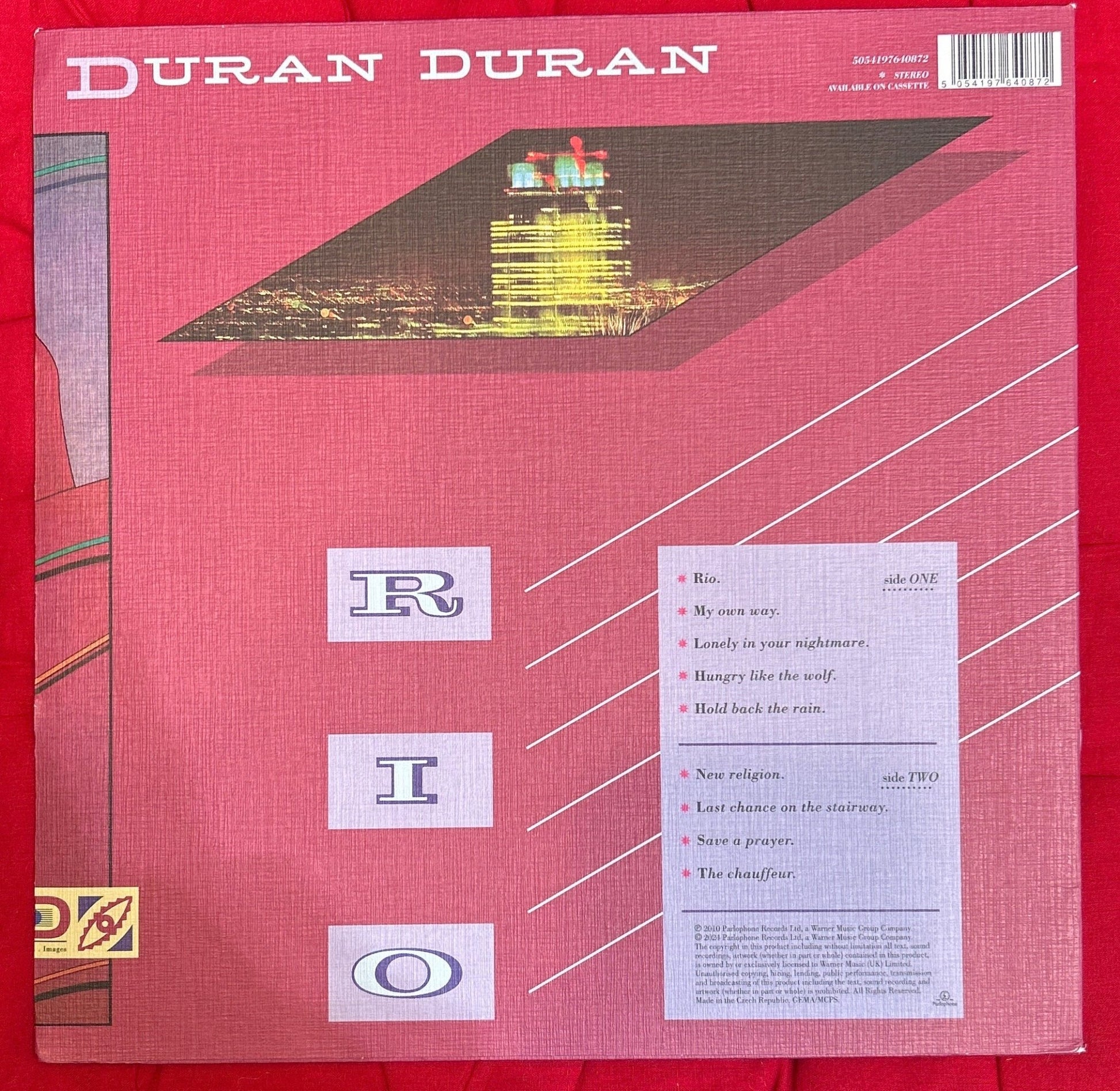 LP Duran Duran ‎– Rio 2ª Mano - DISCOS NAKASHA