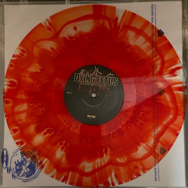 LP Dying Fetus ‎– Descend Into Depravity Nuevo sin precintar - DISCOS NAKASHA