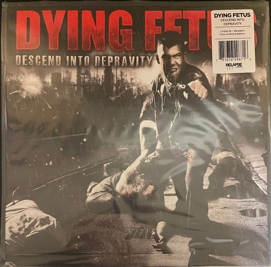 LP Dying Fetus ‎– Descend Into Depravity Nuevo sin precintar - DISCOS NAKASHA