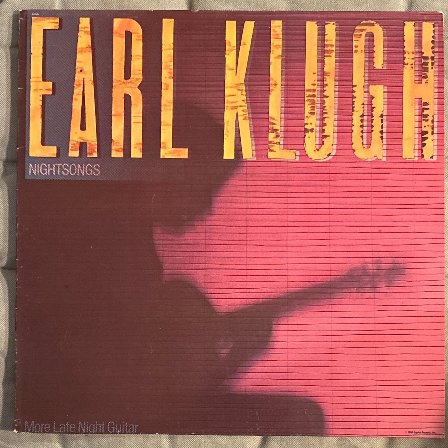 LP Earl Klugh ‎– Nightsongs 2ª Mano - DISCOS NAKASHA