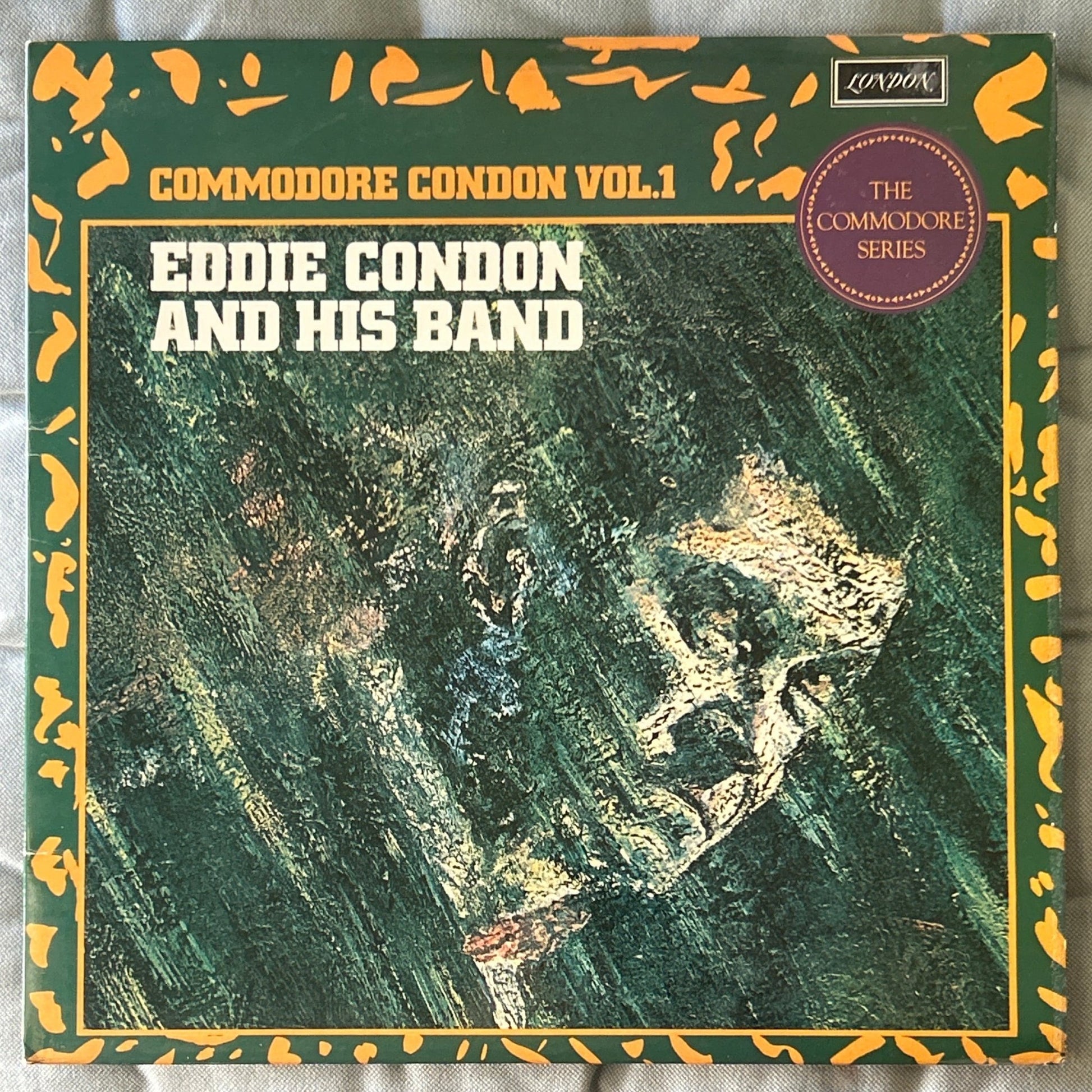 LP Eddie Condon And His Band ‎– Commodore Condon Vol. 1 2ª Mano - DISCOS NAKASHA