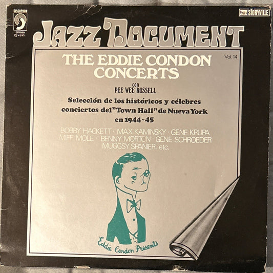 LP Eddie Condon – The Eddie Condon Concerts Con Pee Wee Russell 2ª Mano - DISCOS NAKASHA