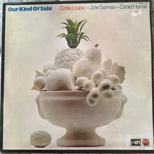 LP Eddie Louiss — John Surman — Daniel Humair ‎– Our Kind Of Sabi 2ª Mano - DISCOS NAKASHA