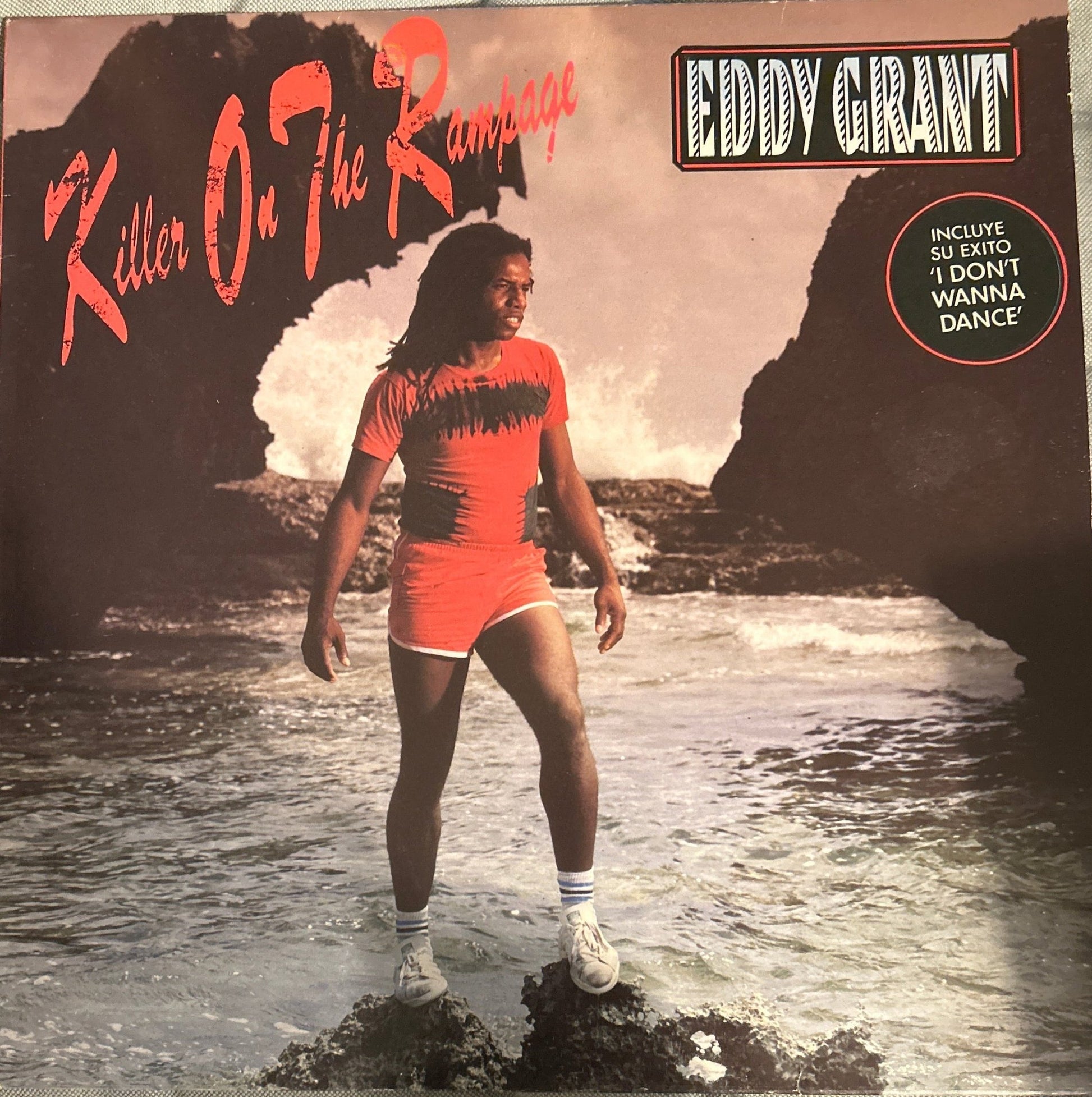 LP Eddy Grant ‎– Killer On The Rampage 2ª Mano - DISCOS NAKASHA