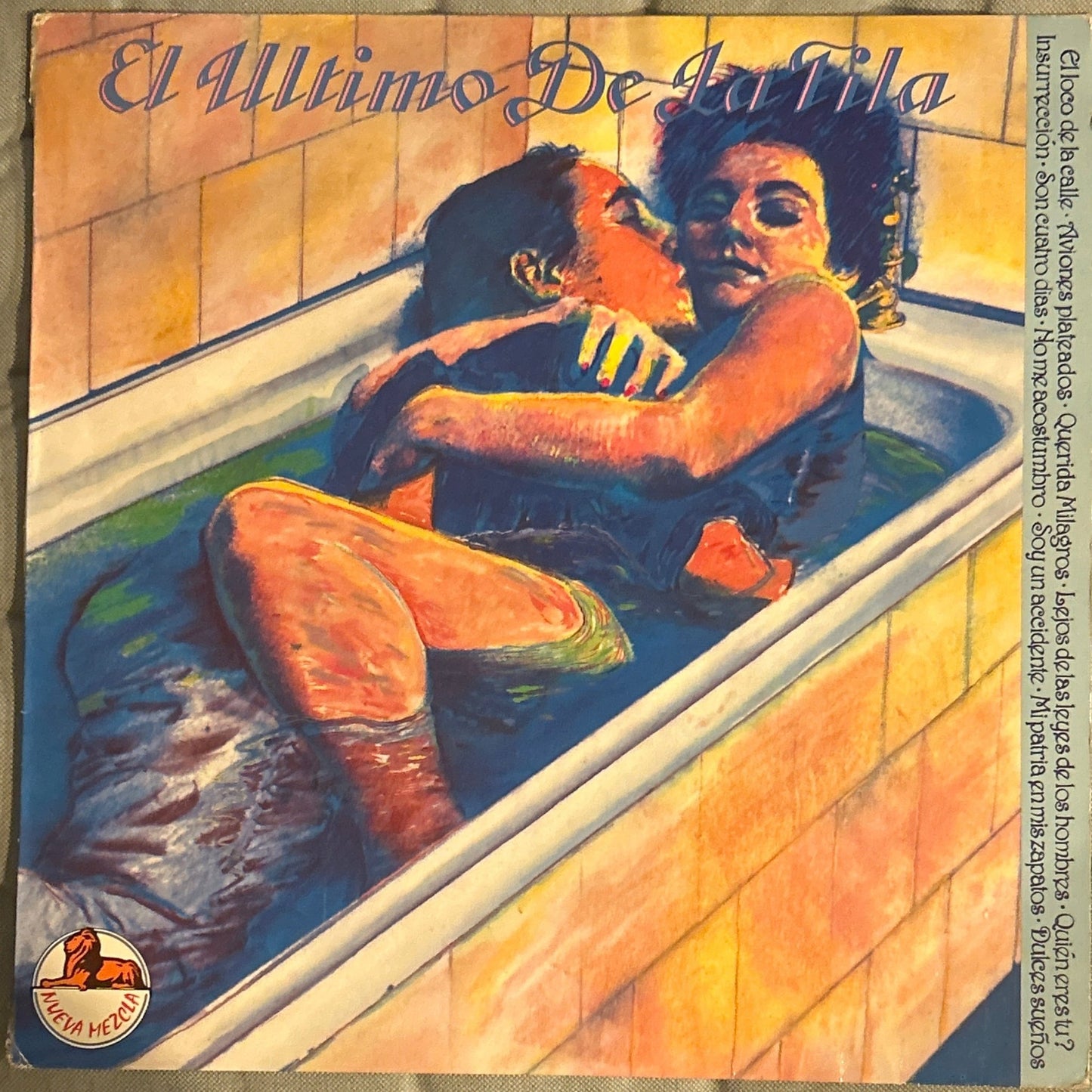 LP El Ultimo De La Fila ‎– Nuevas Mezclas 2ª mano - DISCOS NAKASHA