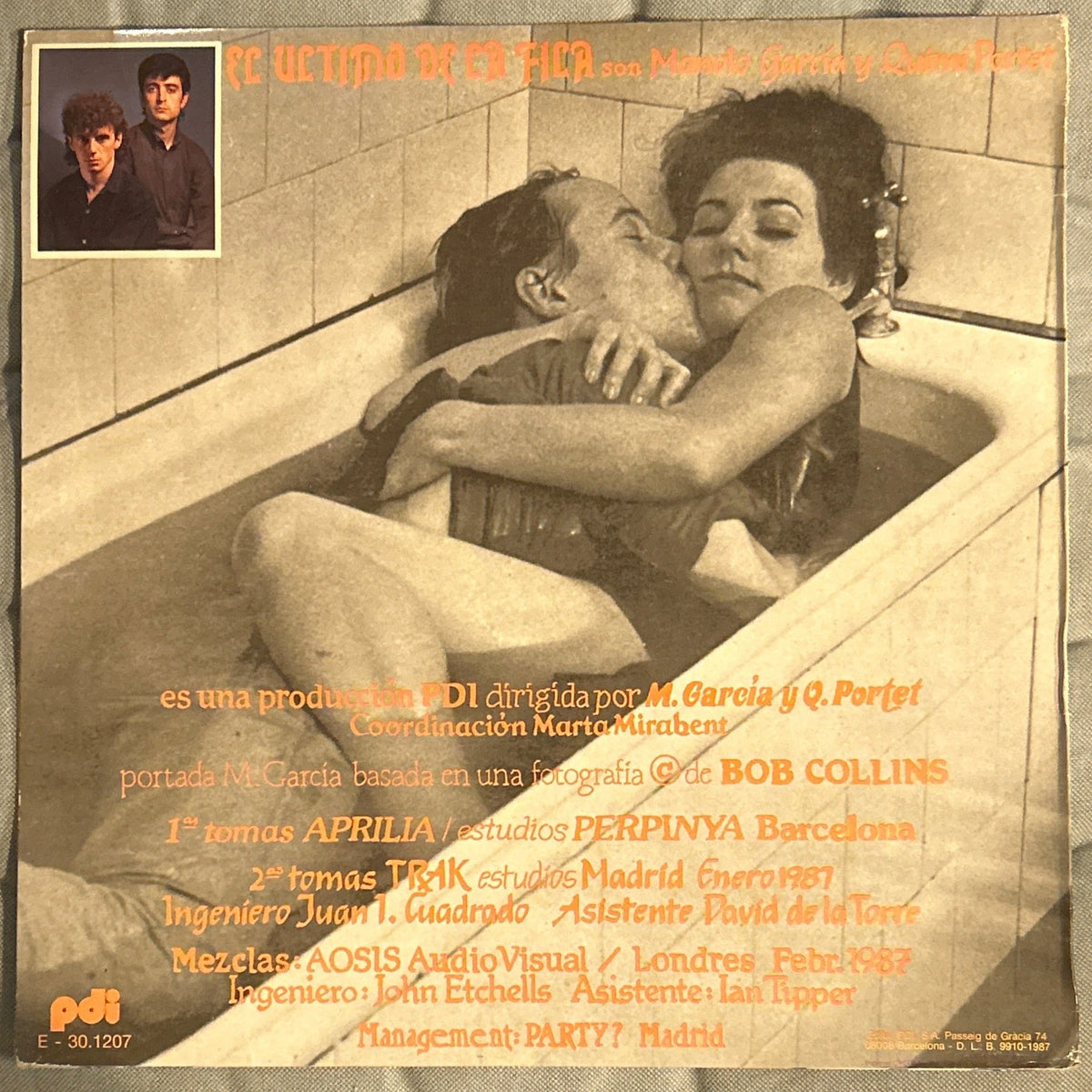LP El Ultimo De La Fila ‎– Nuevas Mezclas 2ª mano - DISCOS NAKASHA