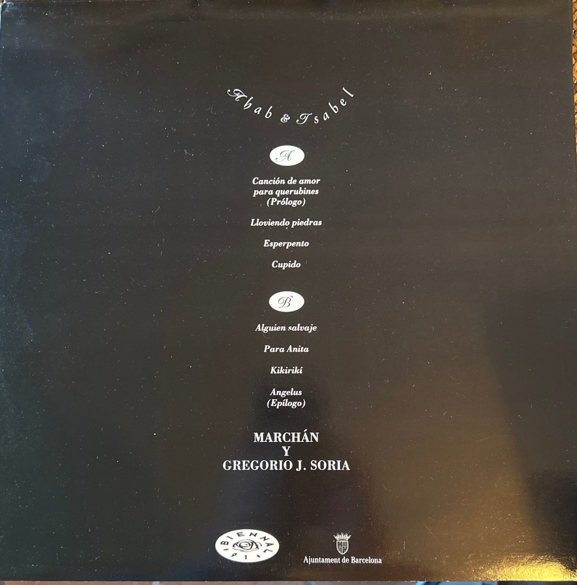 LP El Vuelo Del Avestruz ‎– Ahab & Isabel Nuevo precintado - DISCOS NAKASHA