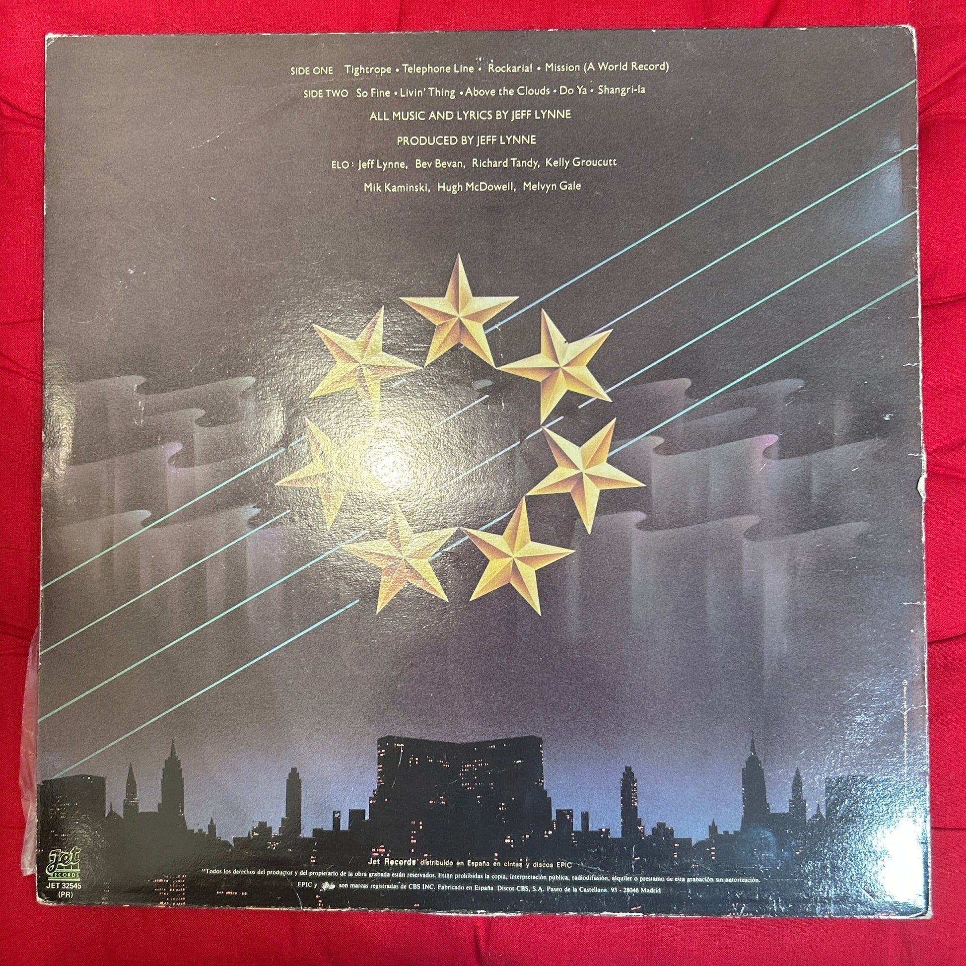 LP Electric Light Orchestra – A New World Record 2ª Mano - DISCOS NAKASHA