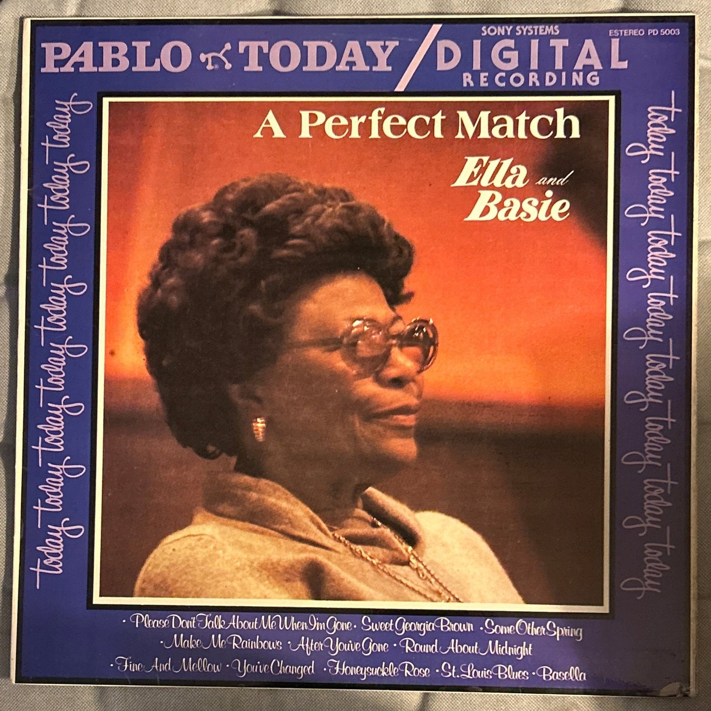 LP Ella And Basie ‎– A Perfect Match 2ª Mano - DISCOS NAKASHA