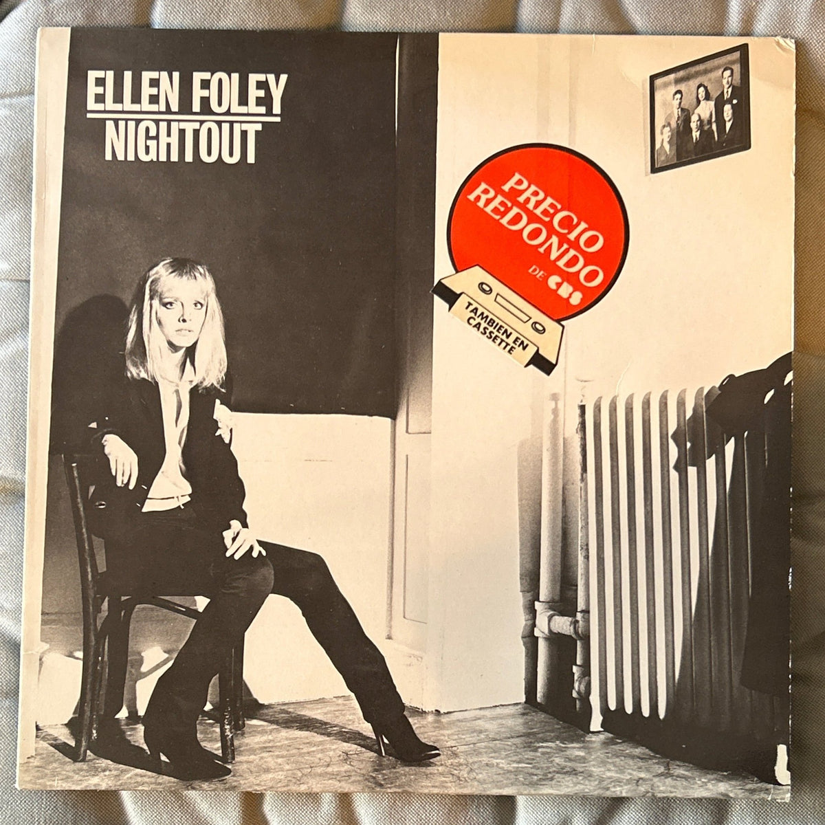 LP Ellen Foley ‎– Nightout 2ª Mano - DISCOS NAKASHA
