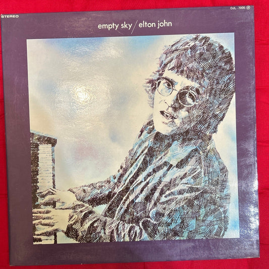 LP Elton John ‎– Empty Sky 2ª mano - DISCOS NAKASHA
