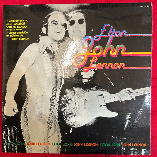 LP Elton John, John Lennon ‎– John & John 2ª mano - DISCOS NAKASHA