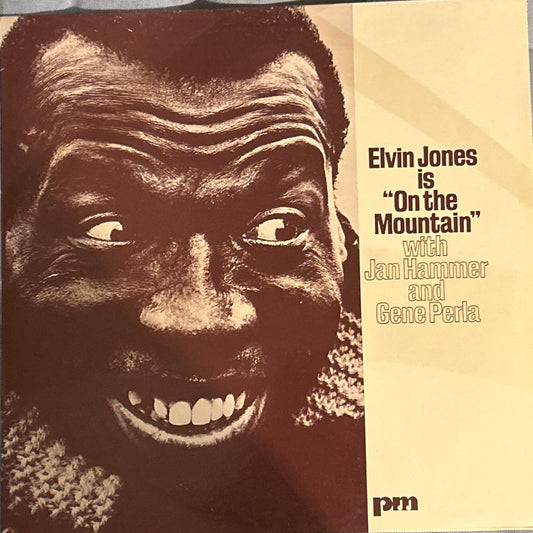 LP Elvin Jones With Jan Hammer And Gene Perla ‎– Elvin Jones Is 'On The Mountain' 2ª Mano - DISCOS NAKASHA