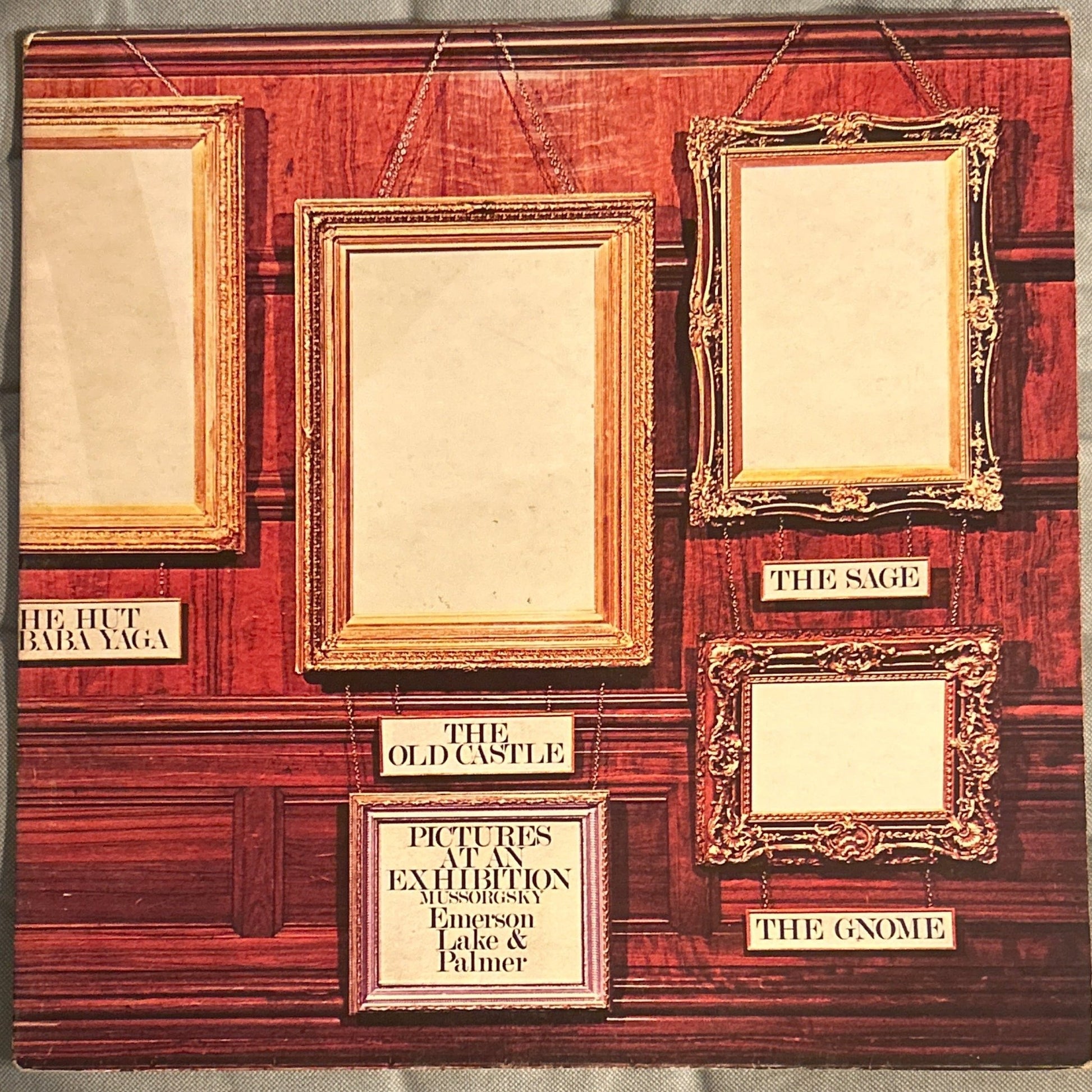 LP Emerson, Lake & Palmer - Mussorgsky ‎– Pictures At An Exhibition 2ª Mano - DISCOS NAKASHA