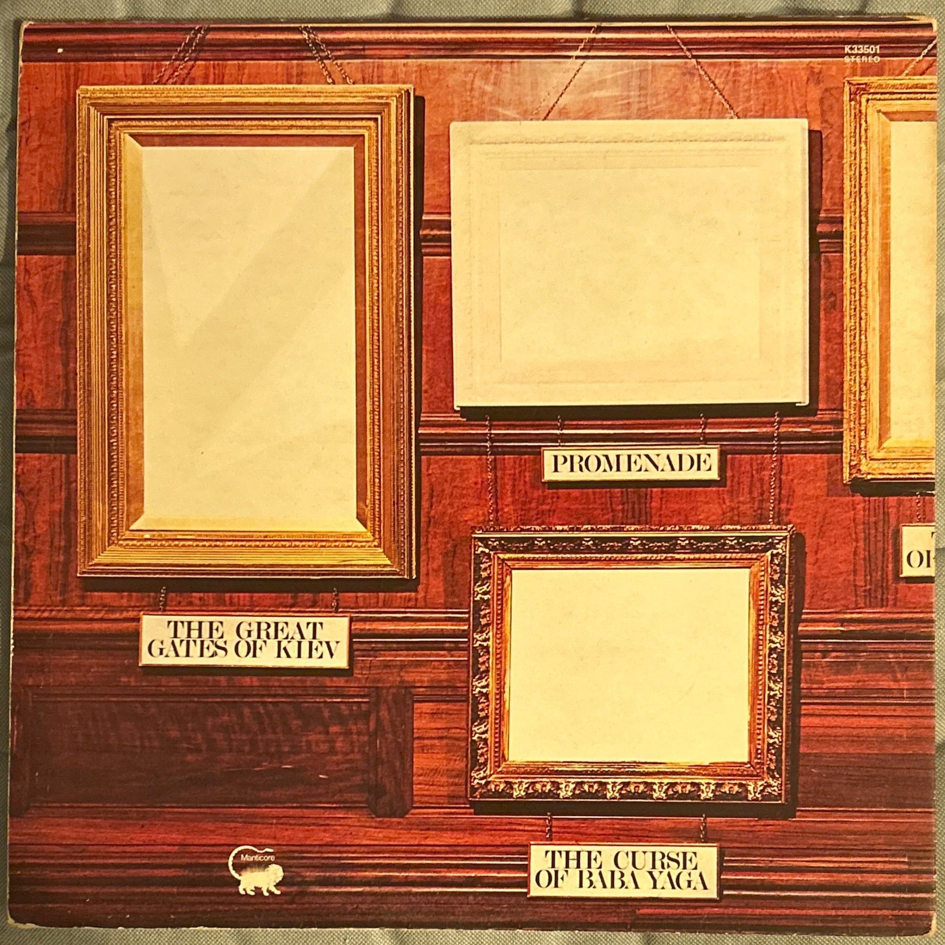 LP Emerson, Lake & Palmer - Mussorgsky ‎– Pictures At An Exhibition 2ª Mano - DISCOS NAKASHA