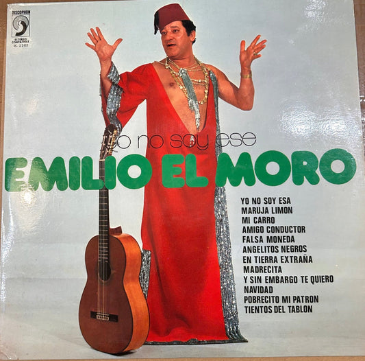 LP Emilio "El Moro" ‎– Yo No Soy Ese 2ª Mano (Producto exclusivo recogida en tienda) - DISCOS NAKASHA