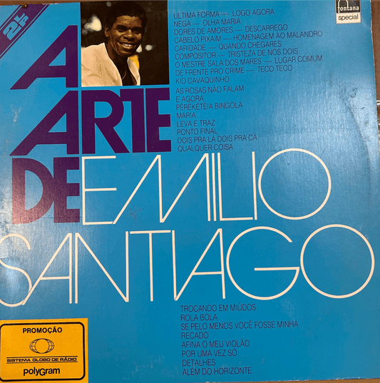 LP Emilio Santiago – A Arte De Emilio Santiago 2ª Mano - DISCOS NAKASHA