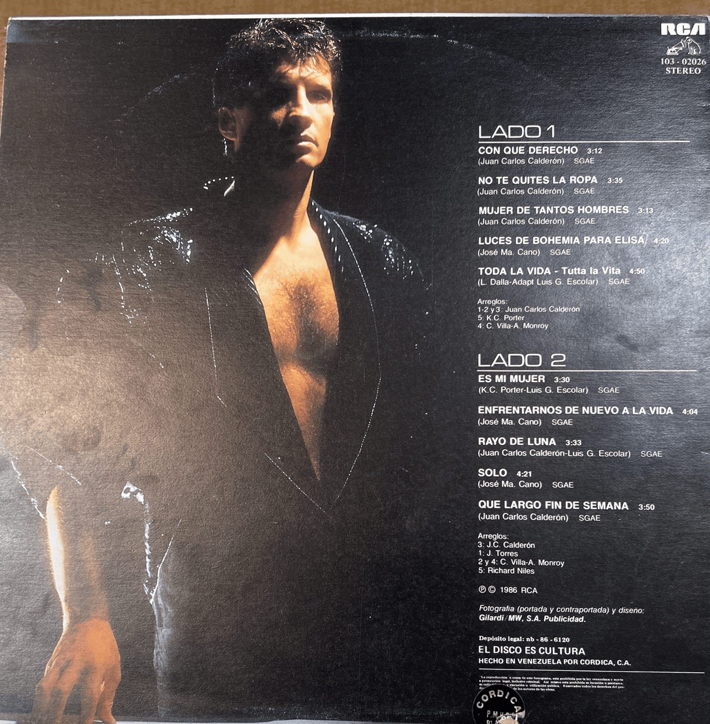 LP Emmanuel – Desnudo 2ª Mano - DISCOS NAKASHA