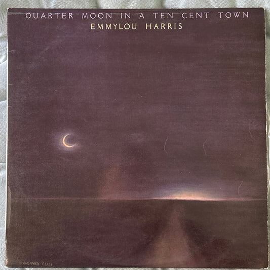 LP Emmylou Harris ‎– Quarter Moon In A Ten Cent Town 2ª Mano (Producto exclusivo recogida en tienda) - DISCOS NAKASHA