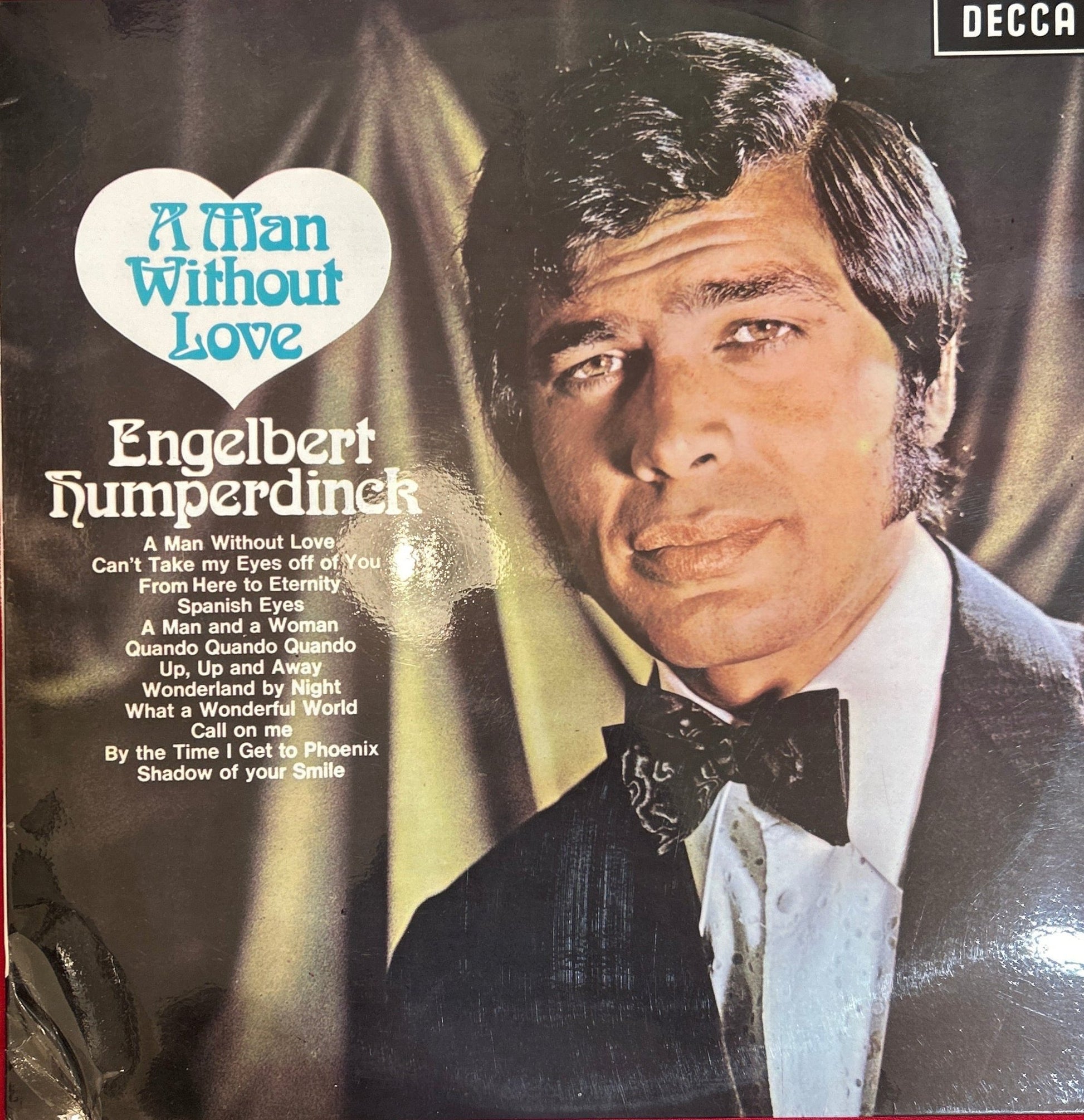 LP Engelbert Humperdinck ‎– A Man Without Love 2ª Mano (Producto exclusivo recogida en tienda) - DISCOS NAKASHA