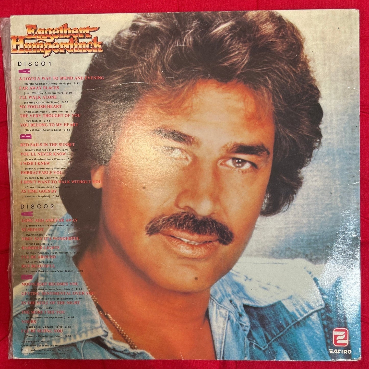 LP Engelbert Humperdinck ‎– De Nuevo 2ª Mano - DISCOS NAKASHA