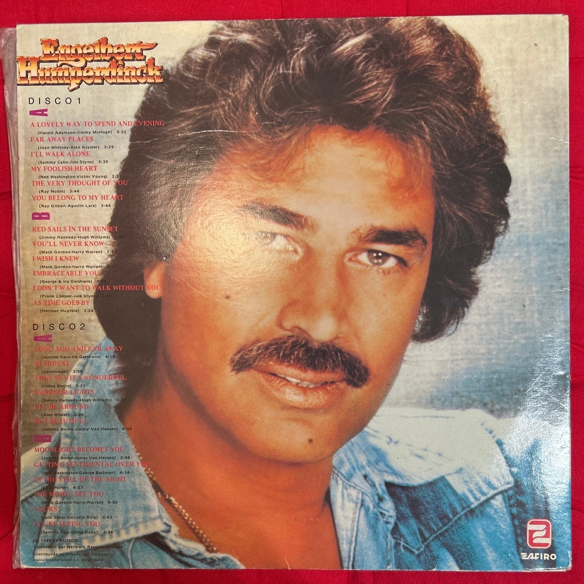 LP Engelbert Humperdinck ‎– De Nuevo 2ª Mano - DISCOS NAKASHA
