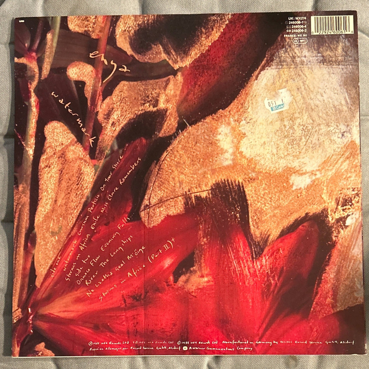 LP Enya ‎– Watermark 2ª Mano - DISCOS NAKASHA