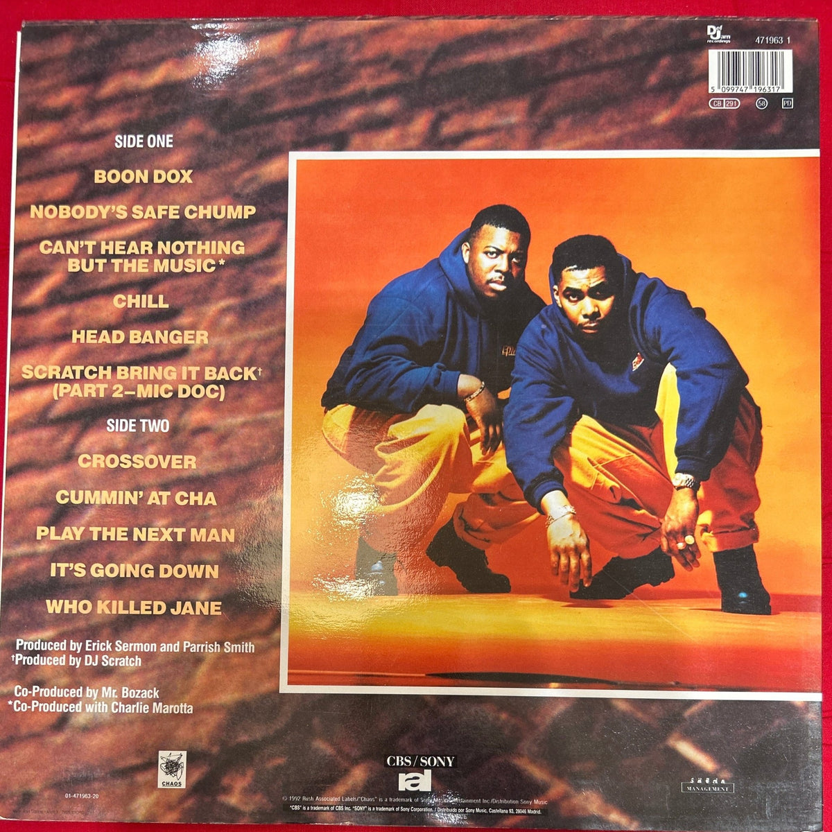 LP EPMD ‎– Business Never Personal 2ª Mano - DISCOS NAKASHA