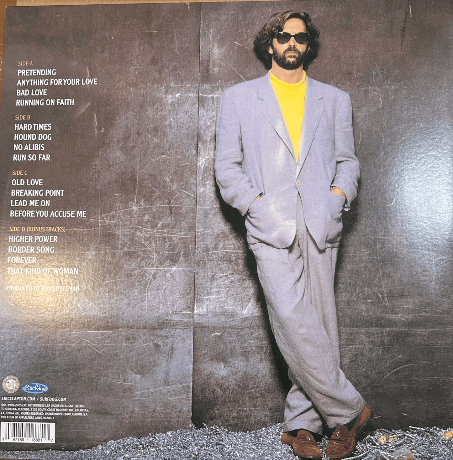 LP Eric Clapton ‎– Journeyman Nuevo precintado - DISCOS NAKASHA