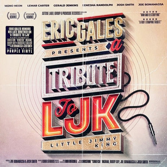 LP Eric Gales – A Tribute To LJK Nuevo precintado - DISCOS NAKASHA