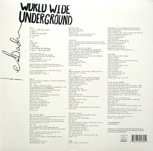 LP Erykah Badu ‎– Worldwide Underground Nuevo precintado - DISCOS NAKASHA