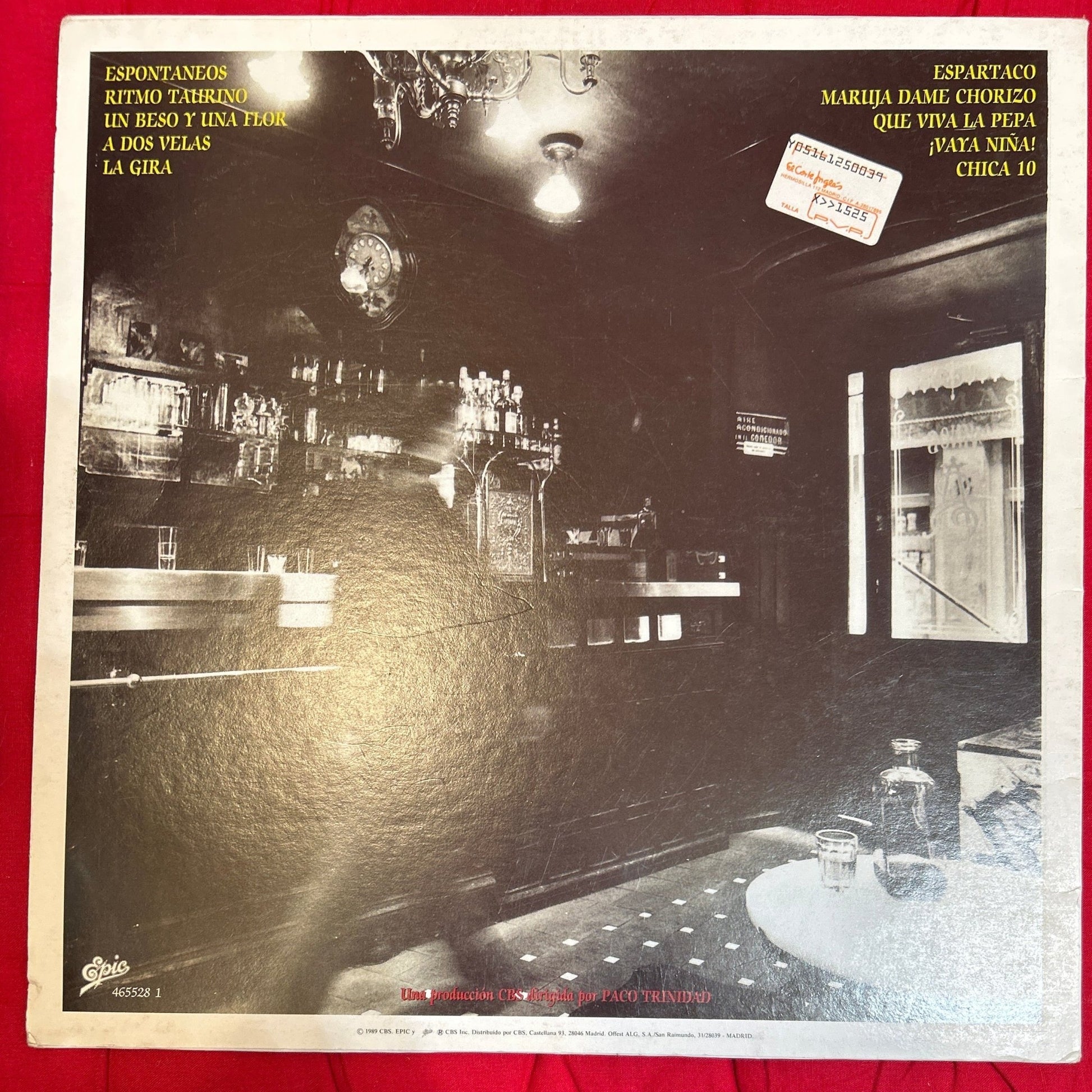 LP Espontaneos – Espontaneos 2ª Mano - DISCOS NAKASHA