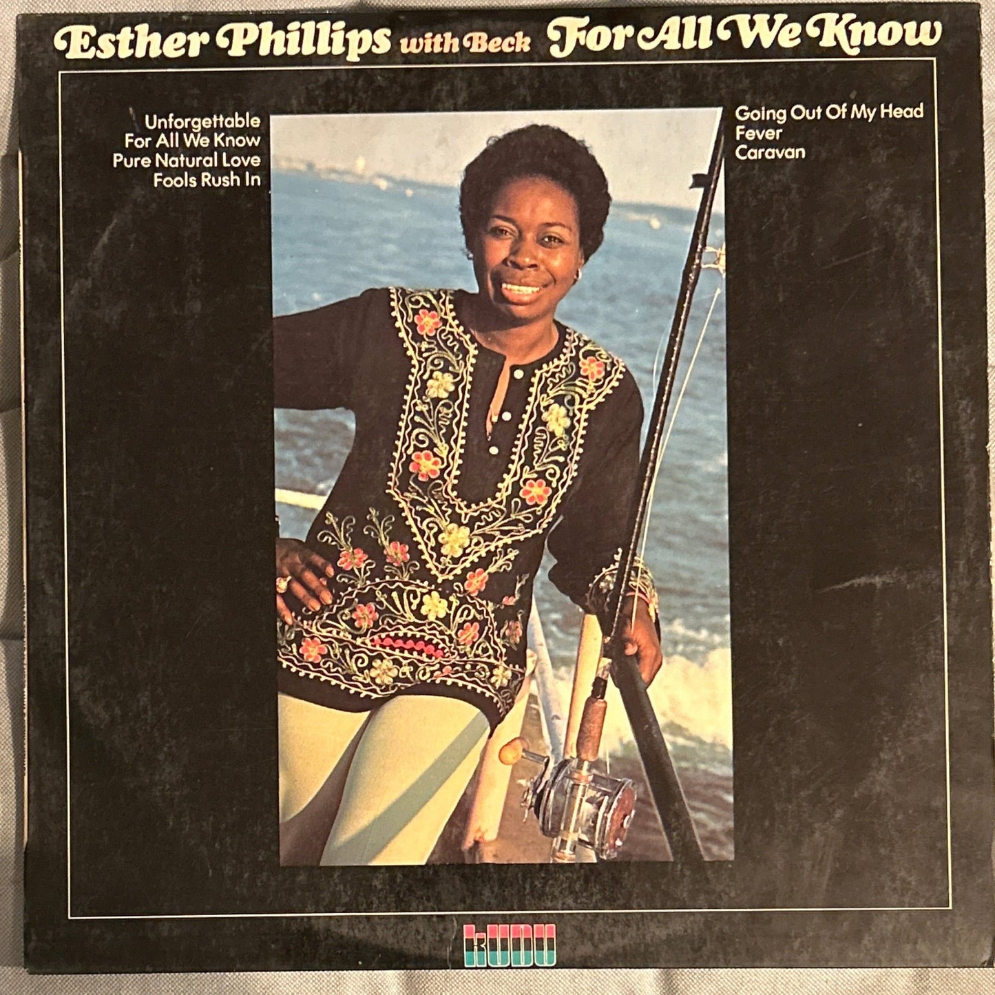 LP Esther Phillips With Beck ‎– For All We Know 2ª Mano - DISCOS NAKASHA