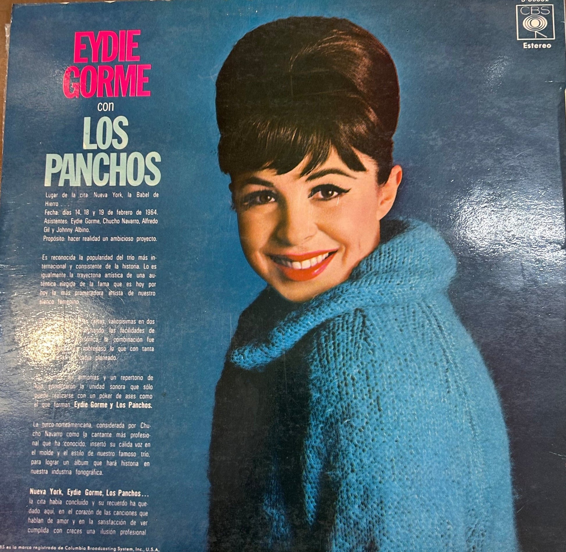 LP Eydie Gorme* Y Trio Los Panchos – Eydie Gorme Y Trio Los Panchos 2ª Mano (Producto exclusivo recogida en tienda) - DISCOS NAKASHA